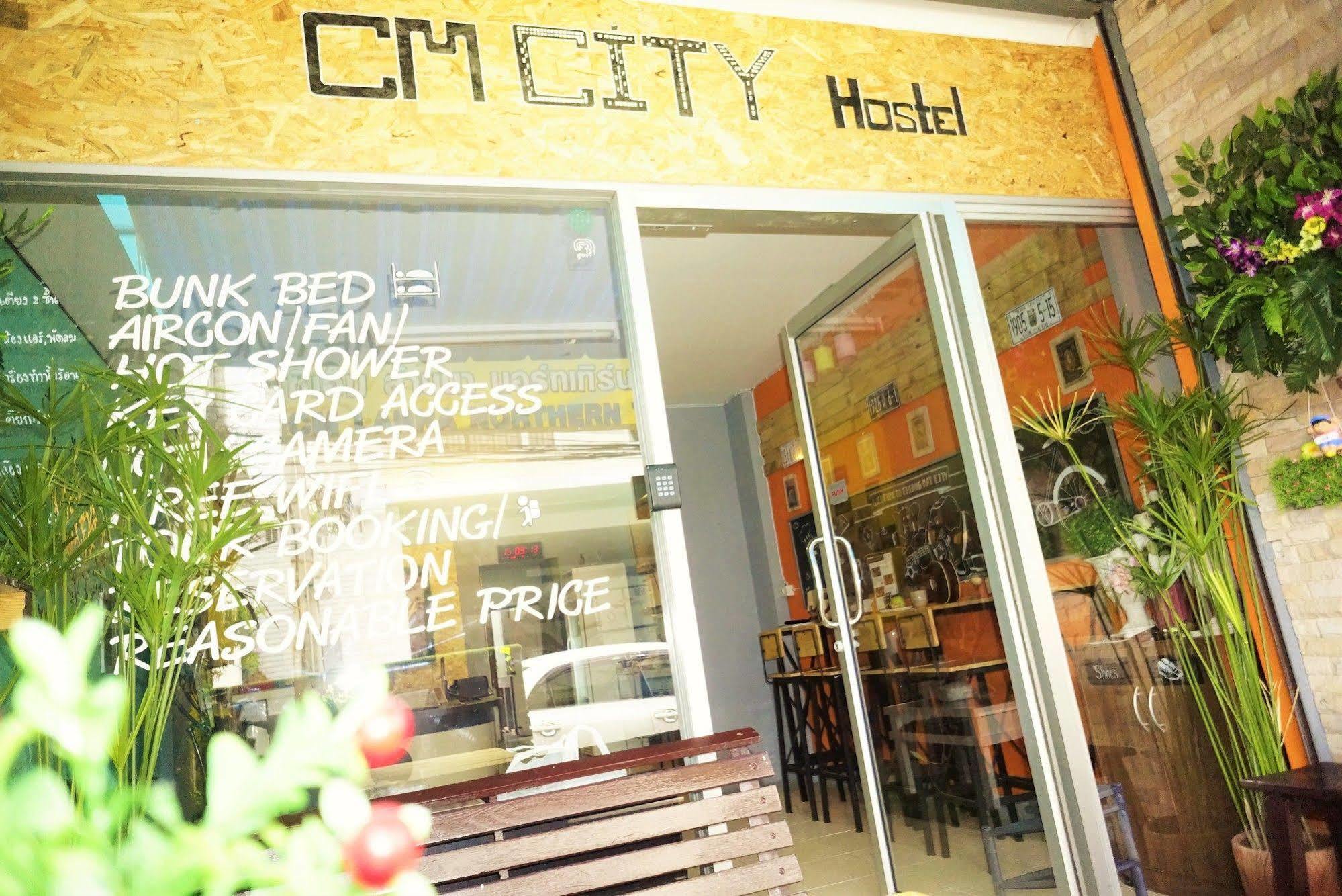 Cm City Hostel Chiang Mai Exterior photo
